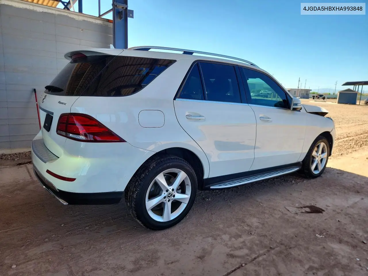 2017 Mercedes-Benz Gle 350 4Matic VIN: 4JGDA5HBXHA993848 Lot: 57440766