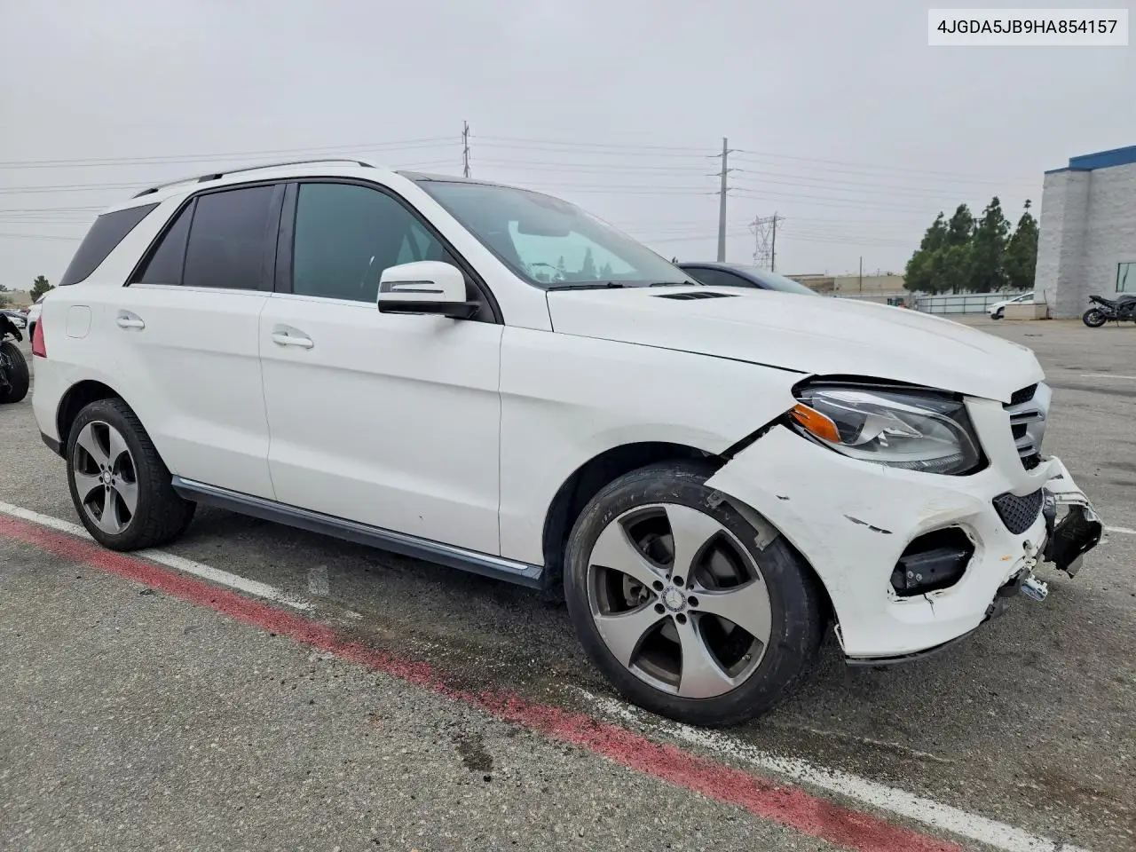 2017 Mercedes-Benz Gle 350 VIN: 4JGDA5JB9HA854157 Lot: 58781516