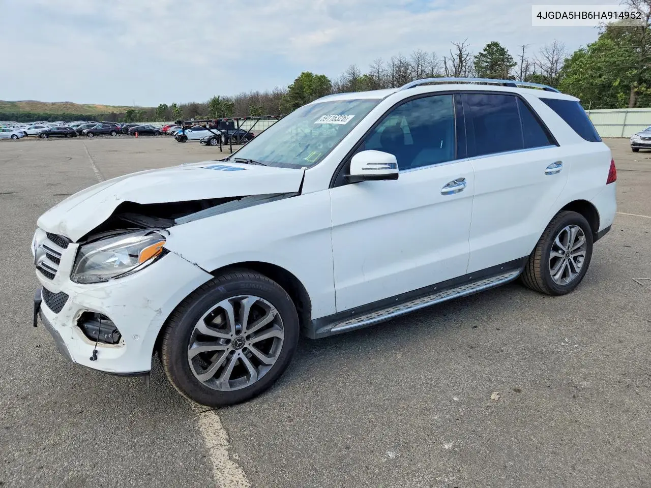 2017 Mercedes-Benz Gle 350 4Matic VIN: 4JGDA5HB6HA914952 Lot: 59116326