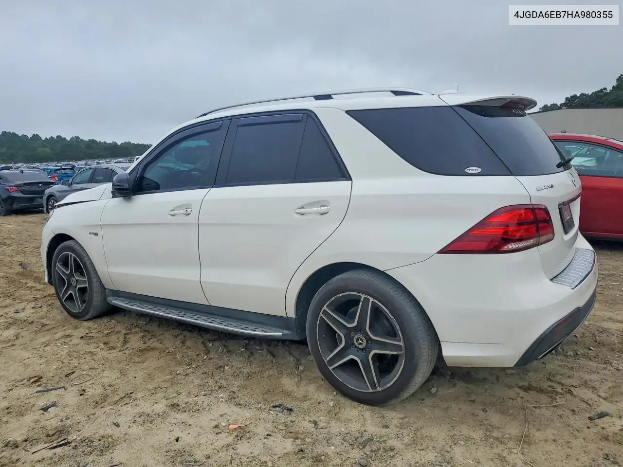 2017 Mercedes-Benz Gle 43 Amg VIN: 4JGDA6EB7HA980355 Lot: 59693926