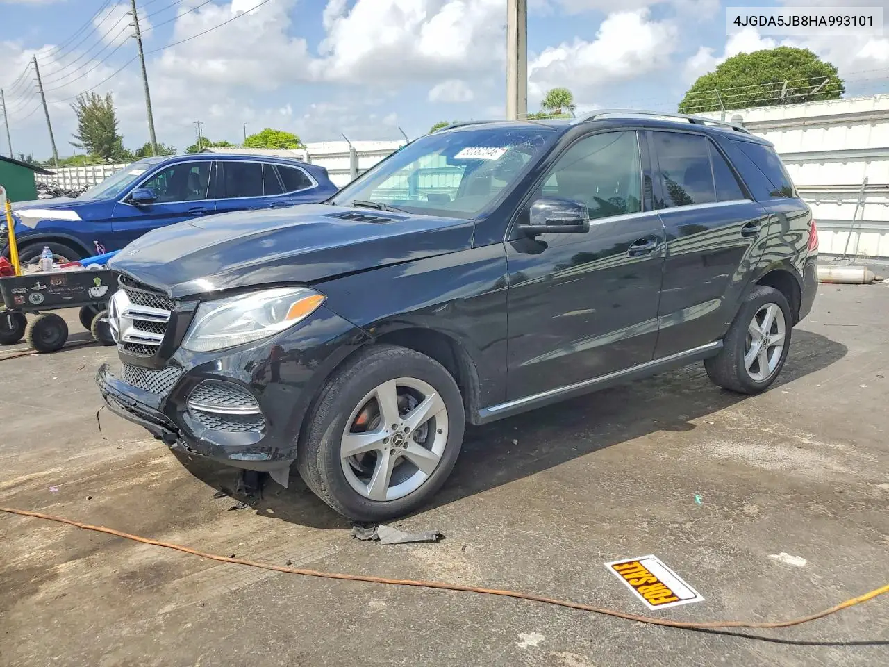 2017 Mercedes-Benz Gle 350 VIN: 4JGDA5JB8HA993101 Lot: 60362546