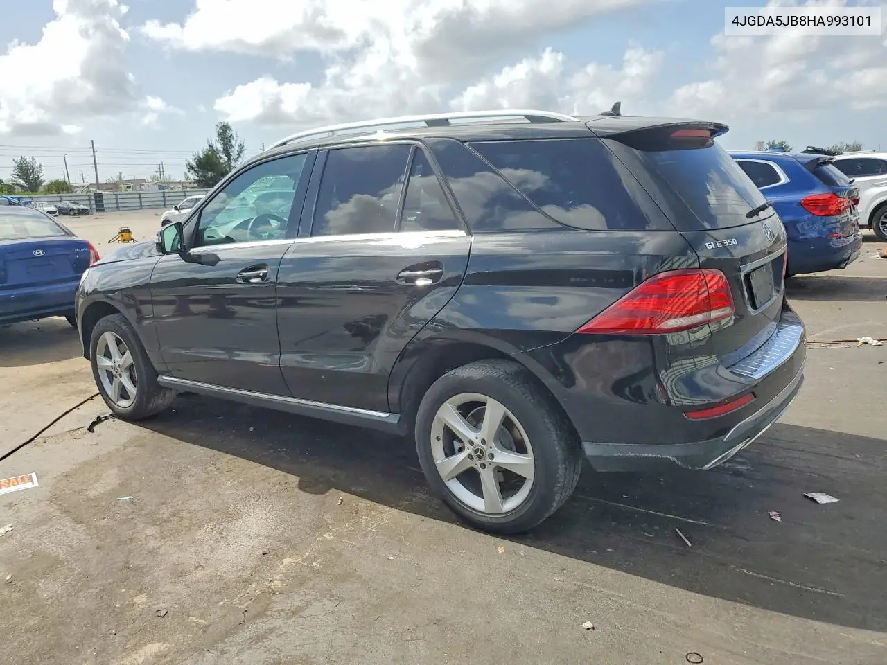 2017 Mercedes-Benz Gle 350 VIN: 4JGDA5JB8HA993101 Lot: 60362546