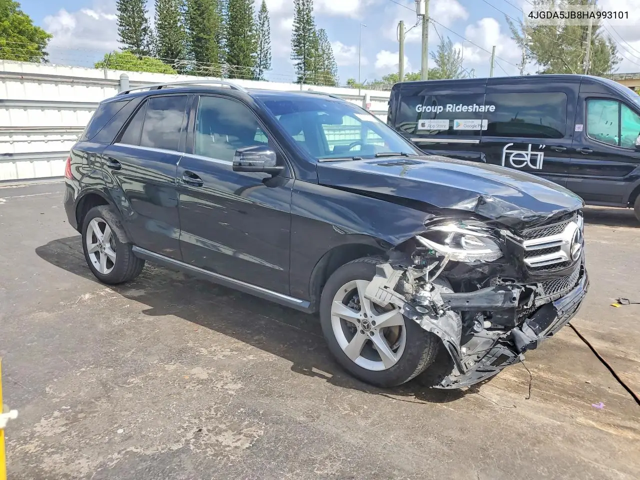 2017 Mercedes-Benz Gle 350 VIN: 4JGDA5JB8HA993101 Lot: 60362546