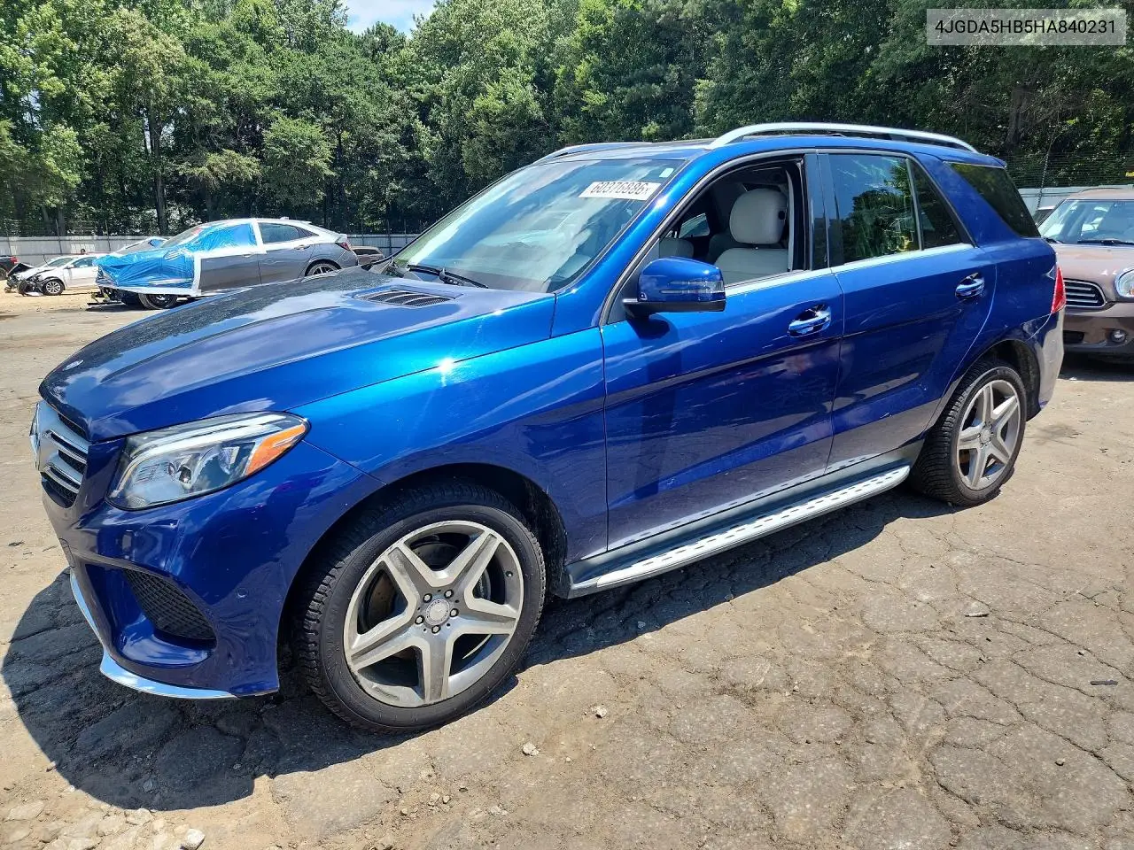 2017 Mercedes-Benz Gle 350 4Matic VIN: 4JGDA5HB5HA840231 Lot: 60376886