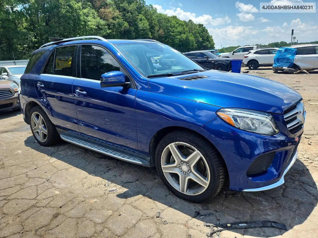 2017 Mercedes-Benz Gle 350 4Matic VIN: 4JGDA5HB5HA840231 Lot: 60376886