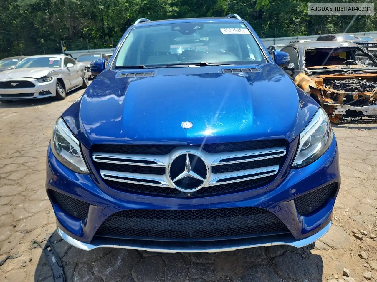 2017 Mercedes-Benz Gle 350 4Matic VIN: 4JGDA5HB5HA840231 Lot: 60376886