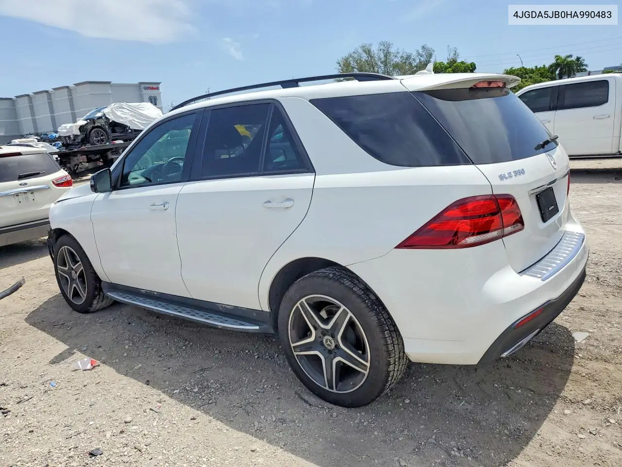 2017 Mercedes-Benz Gle 350 VIN: 4JGDA5JB0HA990483 Lot: 60660286