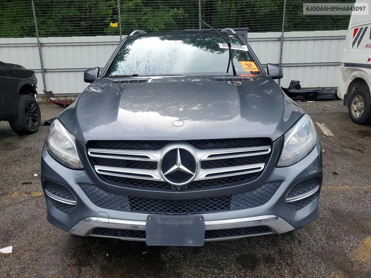 2017 Mercedes-Benz Gle 350 4Matic VIN: 4JGDA5HB9HA843097 Lot: 60698006