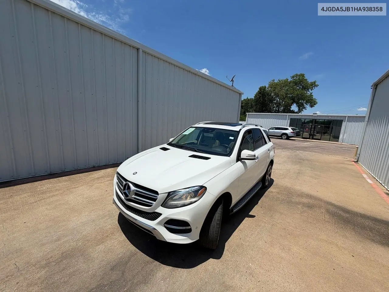2017 Mercedes-Benz Gle 350 VIN: 4JGDA5JB1HA938358 Lot: 60722976