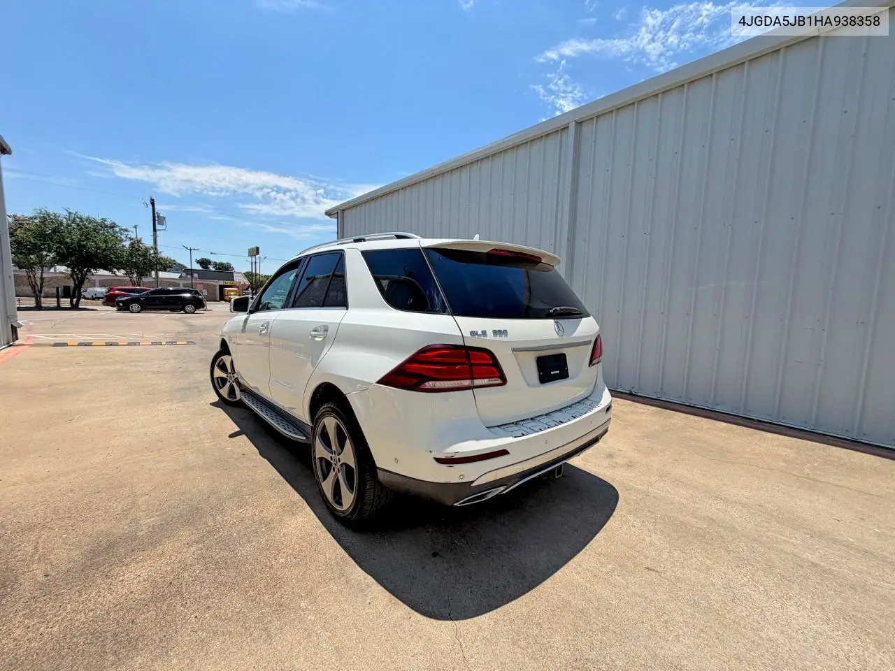 2017 Mercedes-Benz Gle 350 VIN: 4JGDA5JB1HA938358 Lot: 60722976