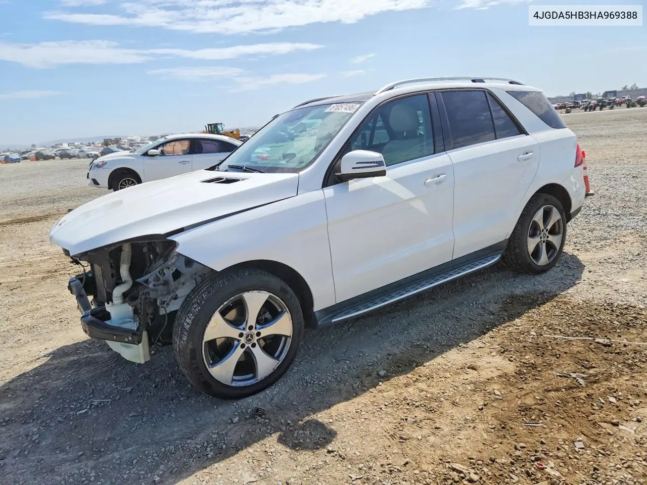 2017 Mercedes-Benz Gle 350 4Matic VIN: 4JGDA5HB3HA969388 Lot: 61057496