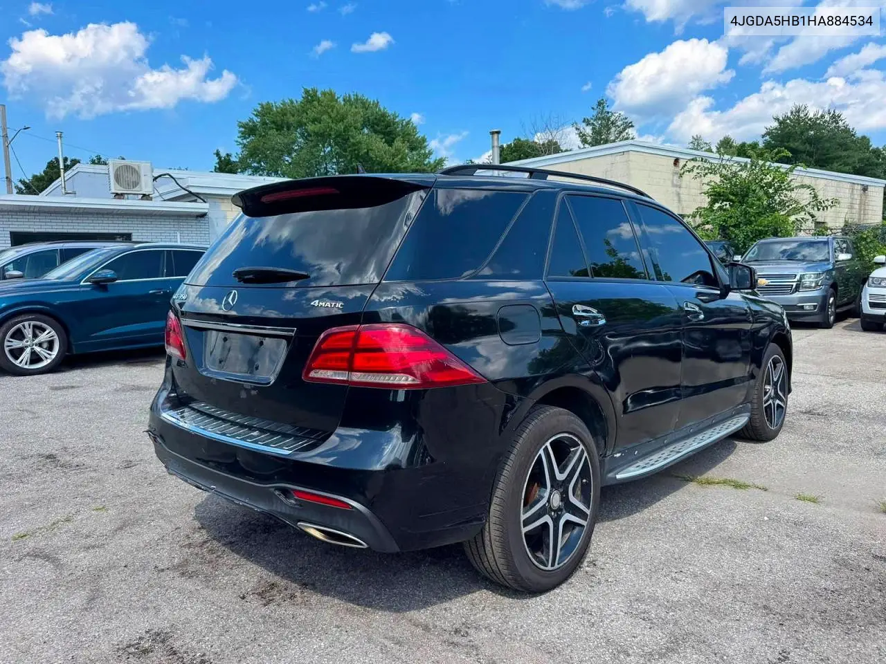 2017 Mercedes-Benz Gle 350 4Matic VIN: 4JGDA5HB1HA884534 Lot: 61195526