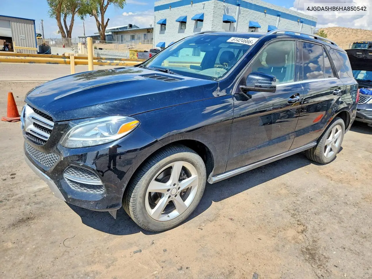 2017 Mercedes-Benz Gle 350 4Matic VIN: 4JGDA5HB6HA850542 Lot: 61424666