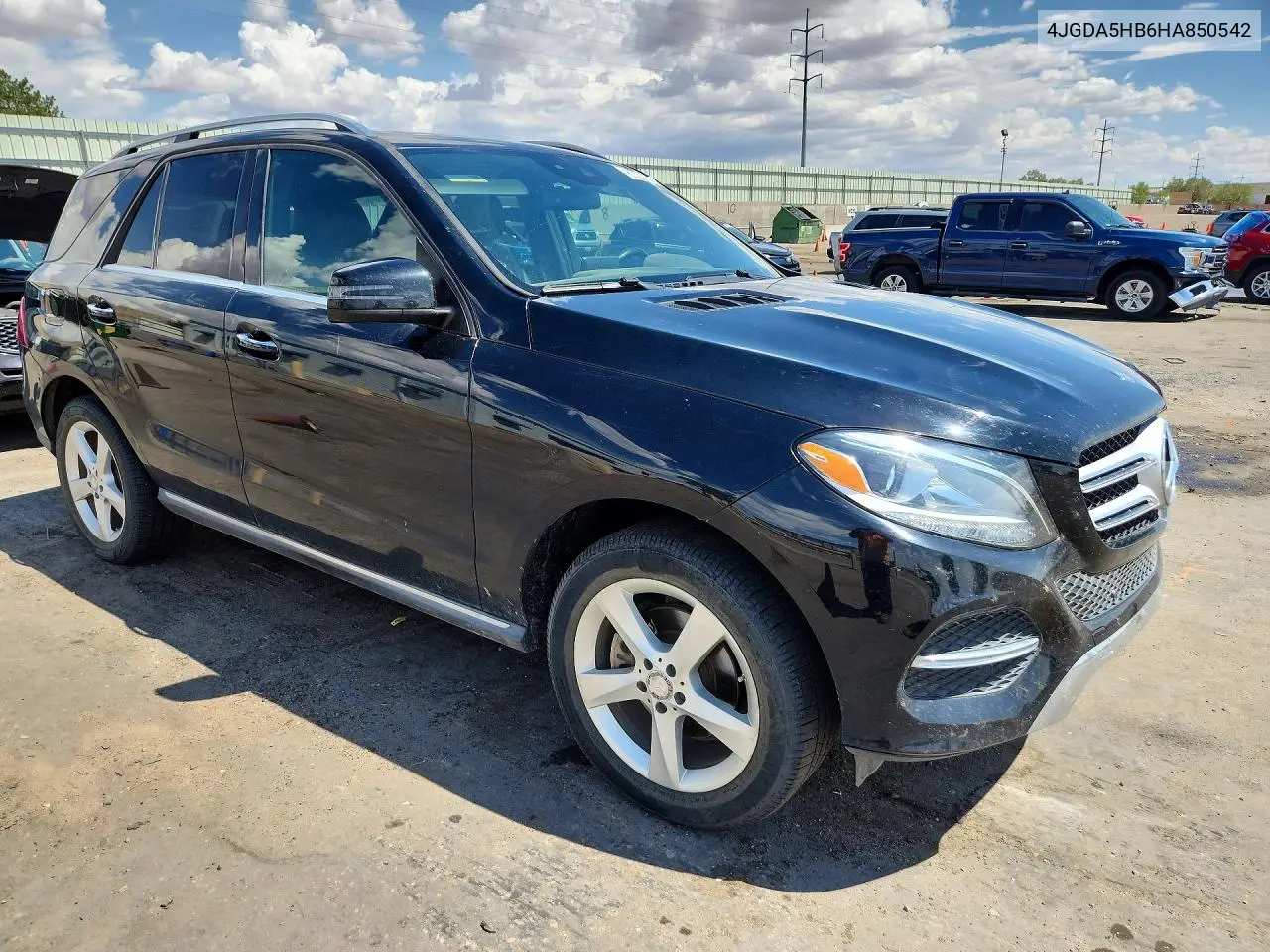 2017 Mercedes-Benz Gle 350 4Matic VIN: 4JGDA5HB6HA850542 Lot: 61424666