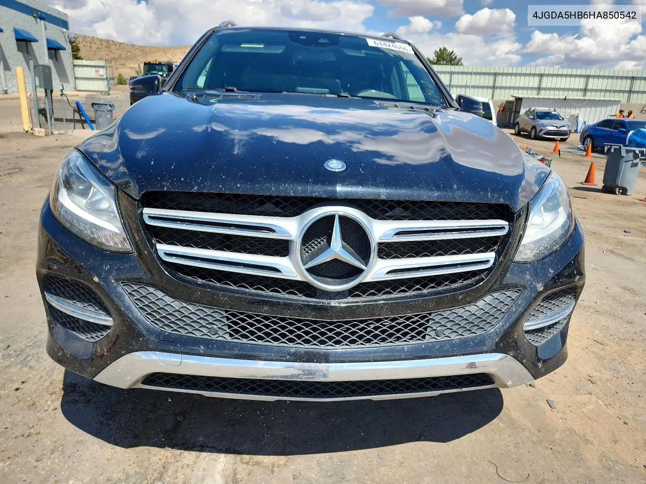 2017 Mercedes-Benz Gle 350 4Matic VIN: 4JGDA5HB6HA850542 Lot: 61424666