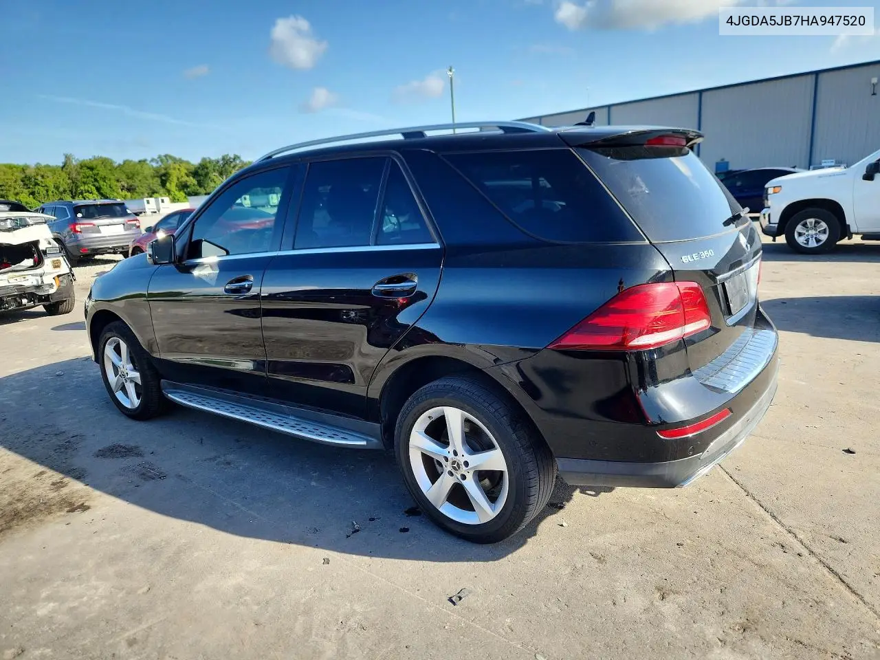 2017 Mercedes-Benz Gle 350 VIN: 4JGDA5JB7HA947520 Lot: 61552396