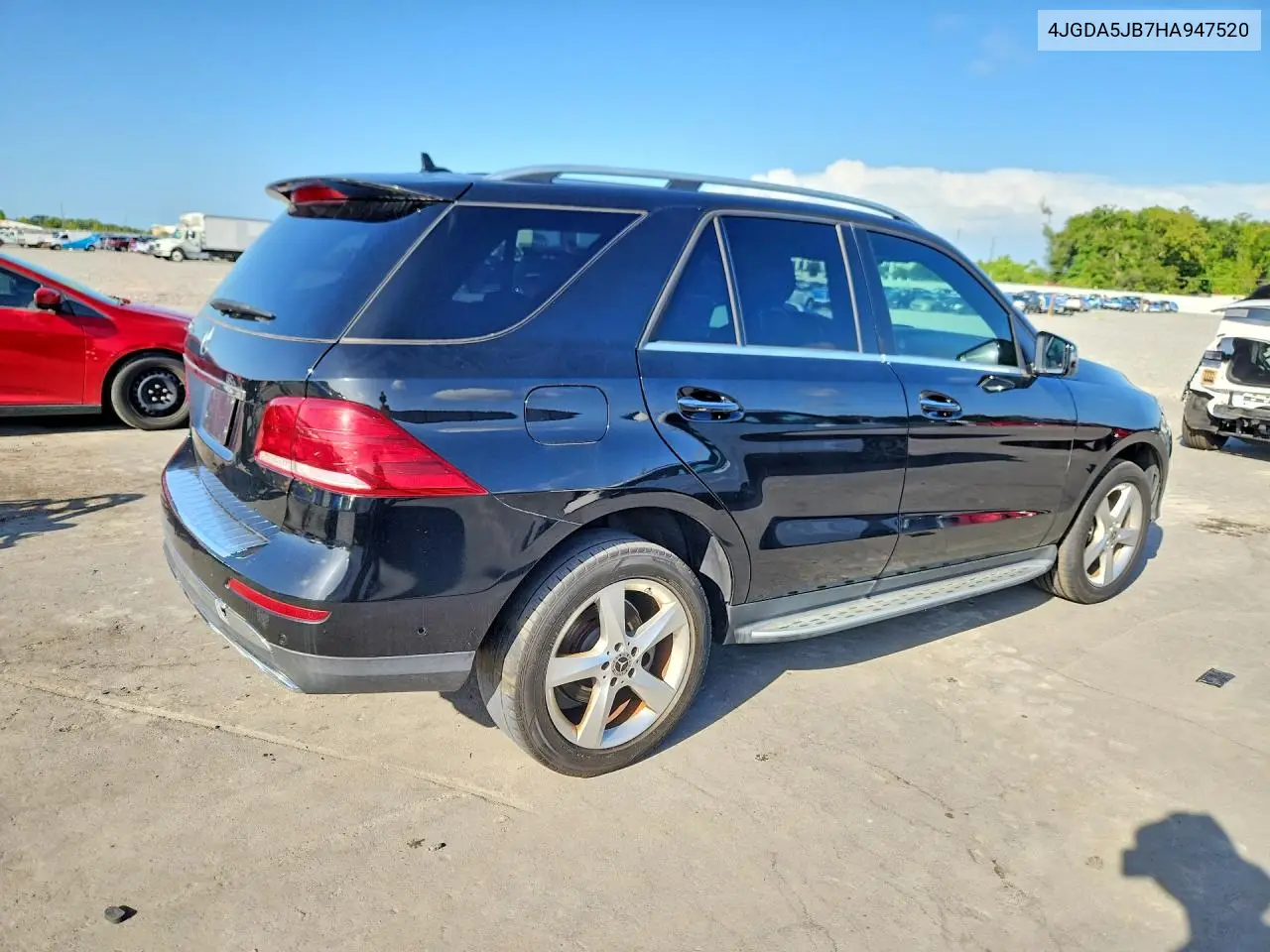 2017 Mercedes-Benz Gle 350 VIN: 4JGDA5JB7HA947520 Lot: 61552396