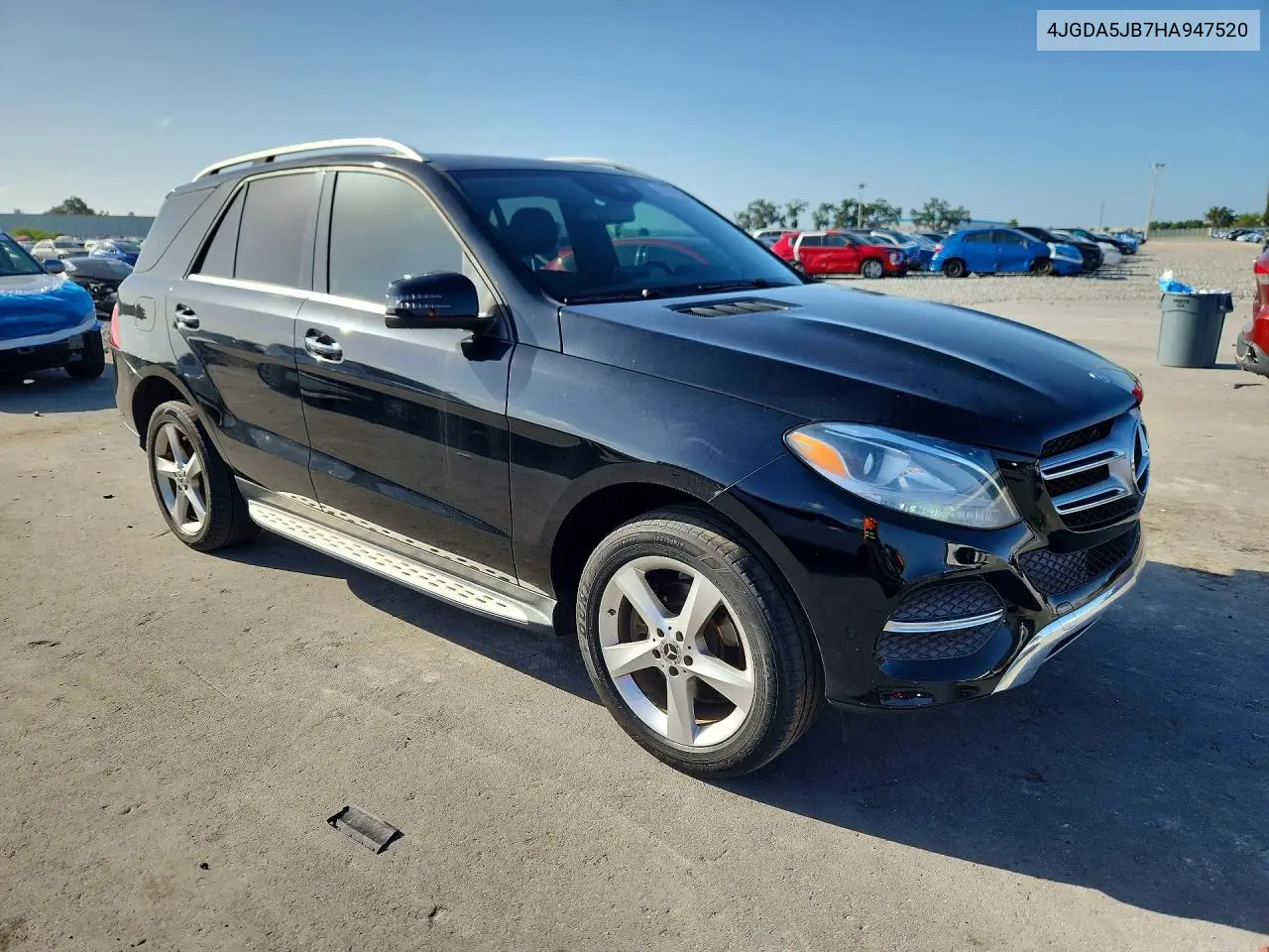 2017 Mercedes-Benz Gle 350 VIN: 4JGDA5JB7HA947520 Lot: 61552396