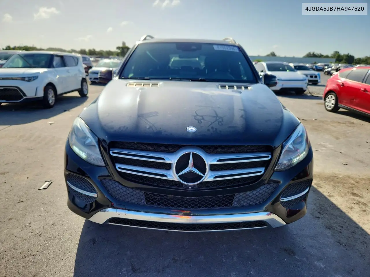 2017 Mercedes-Benz Gle 350 VIN: 4JGDA5JB7HA947520 Lot: 61552396