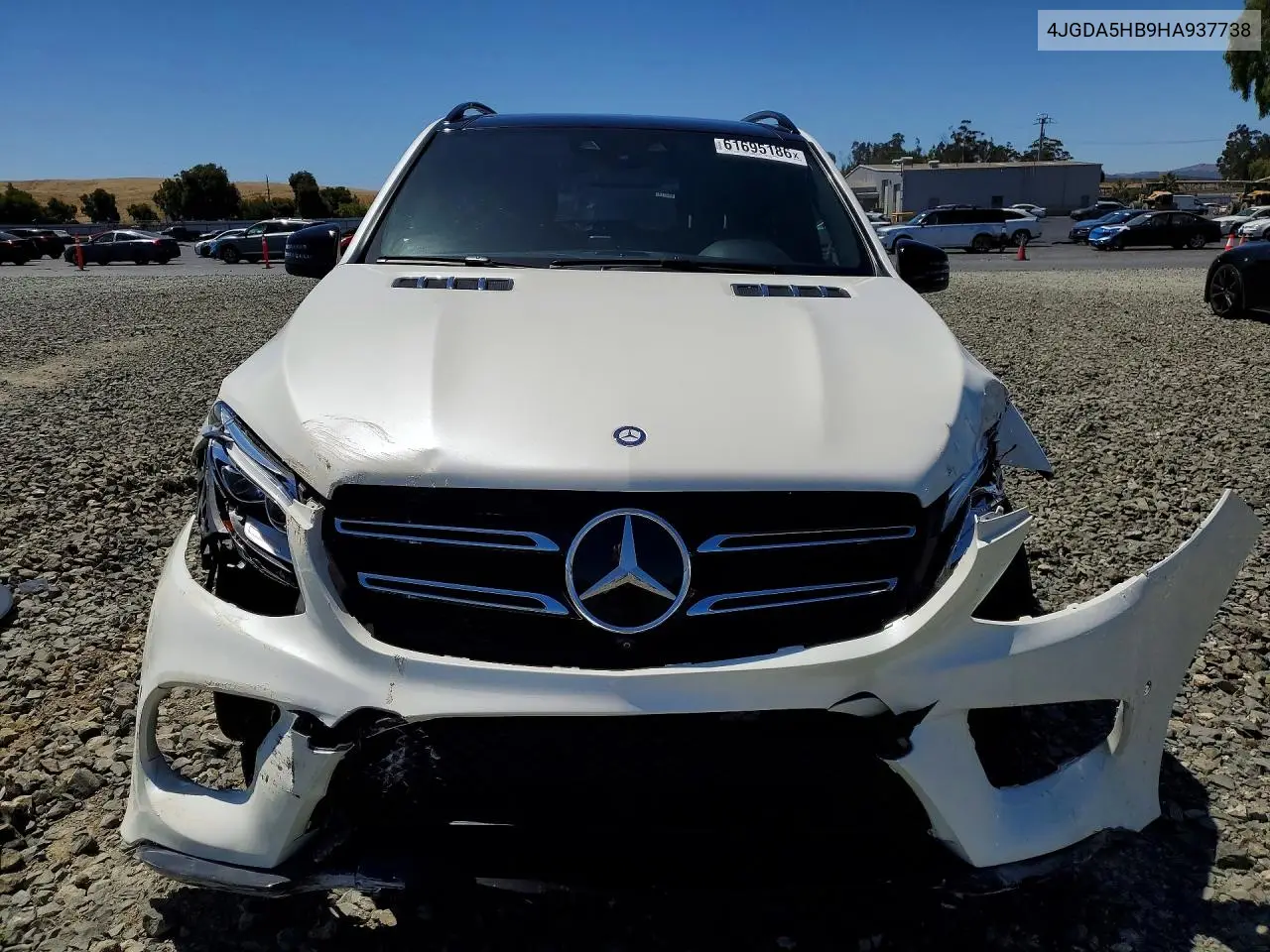 2017 Mercedes-Benz Gle 350 4Matic VIN: 4JGDA5HB9HA937738 Lot: 61695186