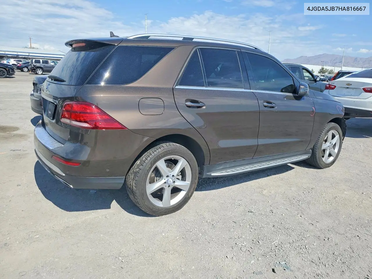 2017 Mercedes-Benz Gle 350 VIN: 4JGDA5JB7HA816667 Lot: 61709946