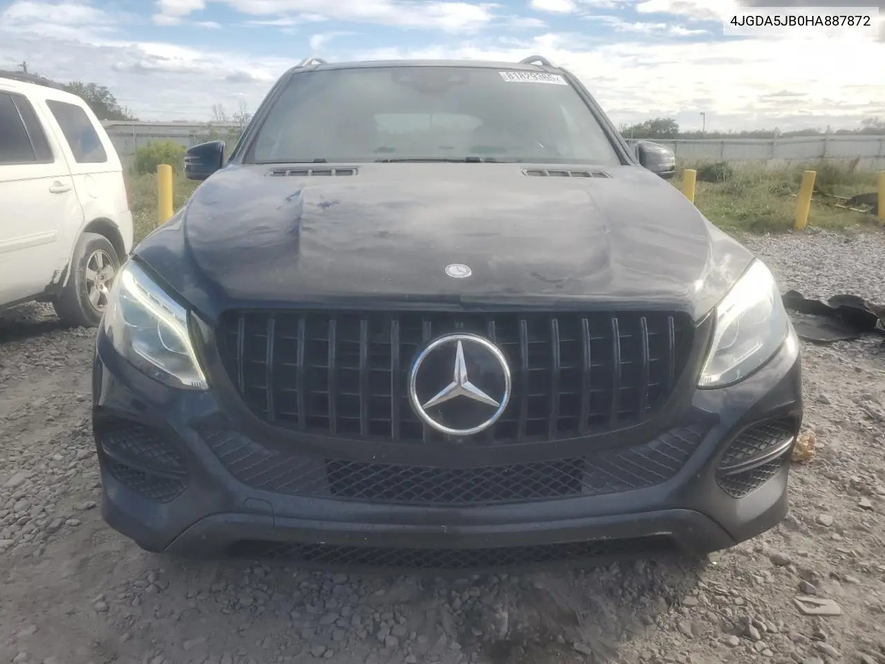 4JGDA5JB0HA887872 2017 Mercedes-Benz Gle 350