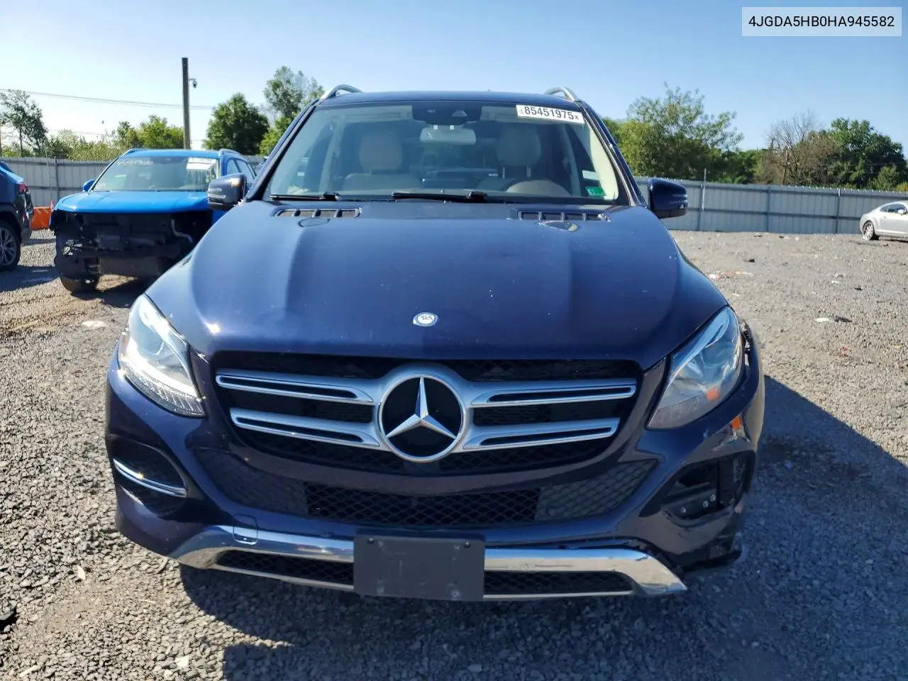 2017 Mercedes-Benz Gle 350 4Matic VIN: 4JGDA5HB0HA945582 Lot: 85451975