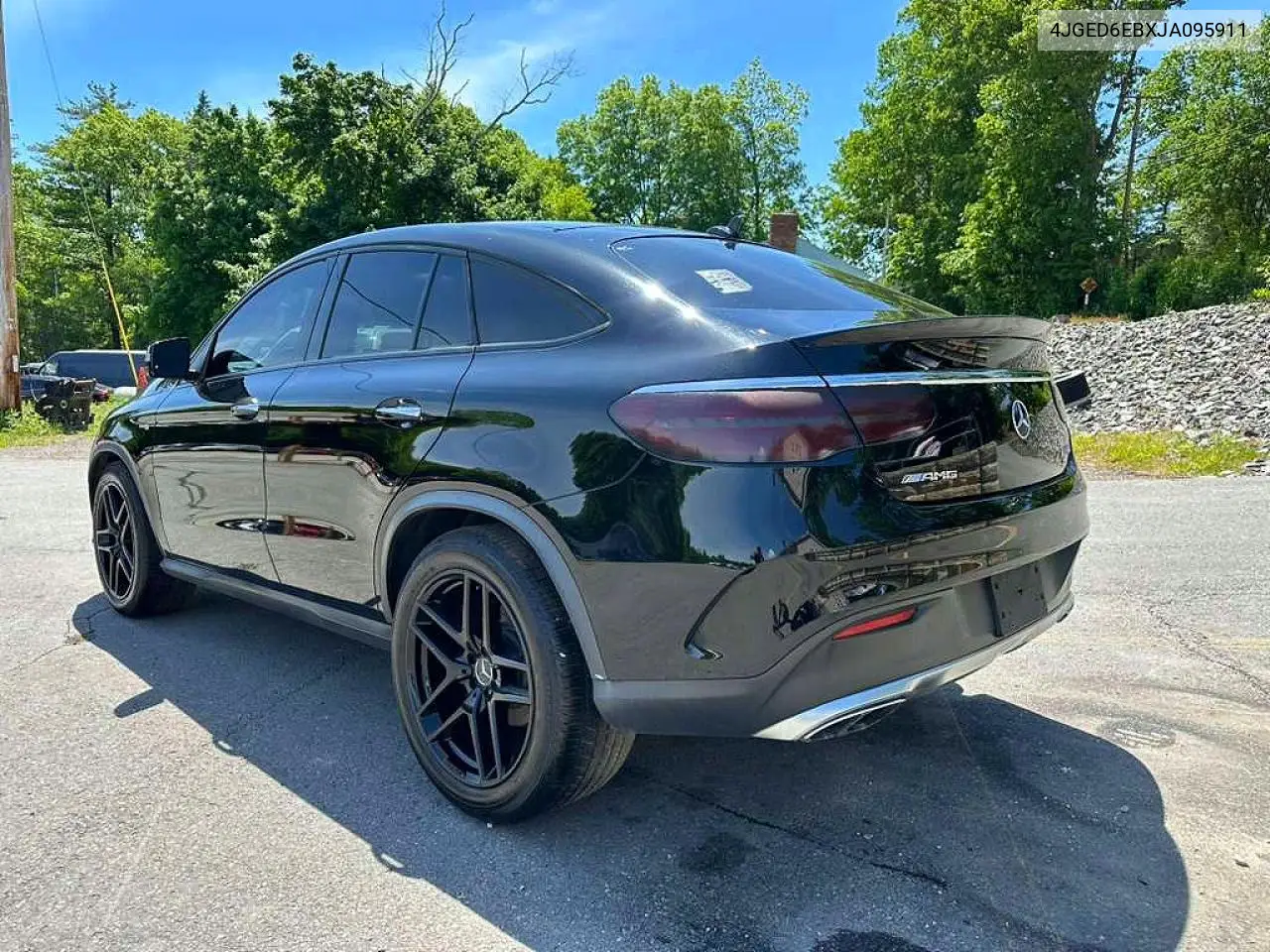 2018 Mercedes-Benz Gle Coupe 43 Amg VIN: 4JGED6EBXJA095911 Lot: 52868026