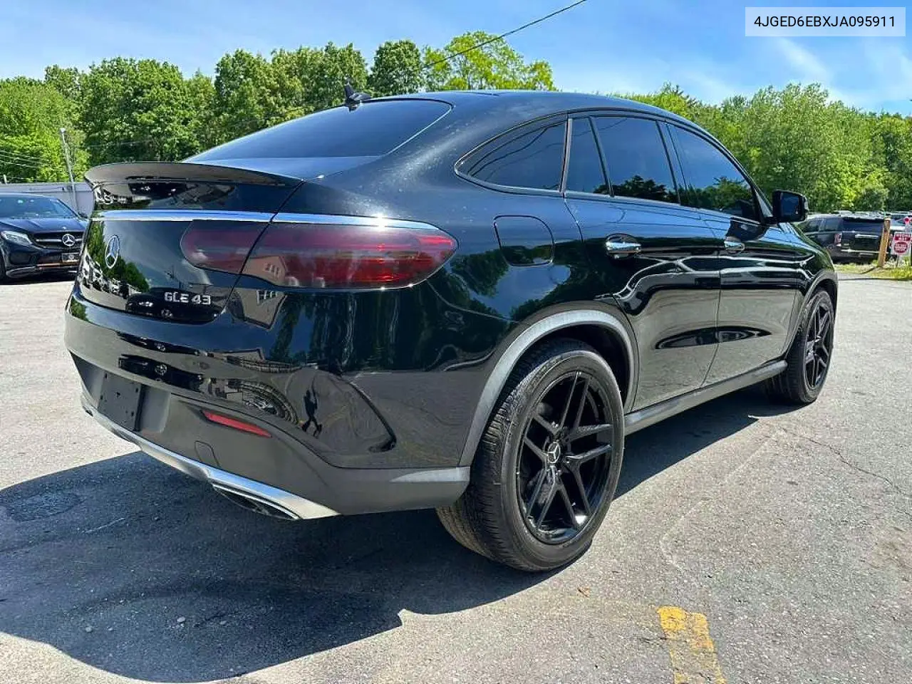 2018 Mercedes-Benz Gle Coupe 43 Amg VIN: 4JGED6EBXJA095911 Lot: 52868026