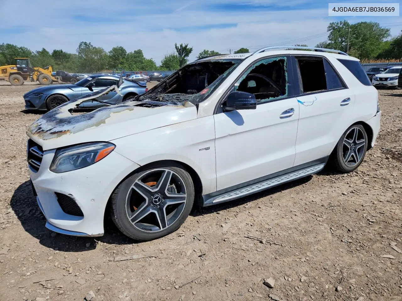 2018 Mercedes-Benz Gle 43 Amg VIN: 4JGDA6EB7JB036569 Lot: 54455786