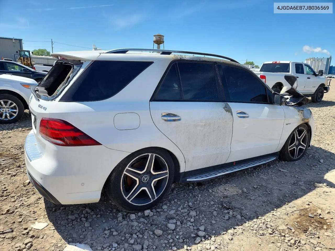 2018 Mercedes-Benz Gle 43 Amg VIN: 4JGDA6EB7JB036569 Lot: 54455786