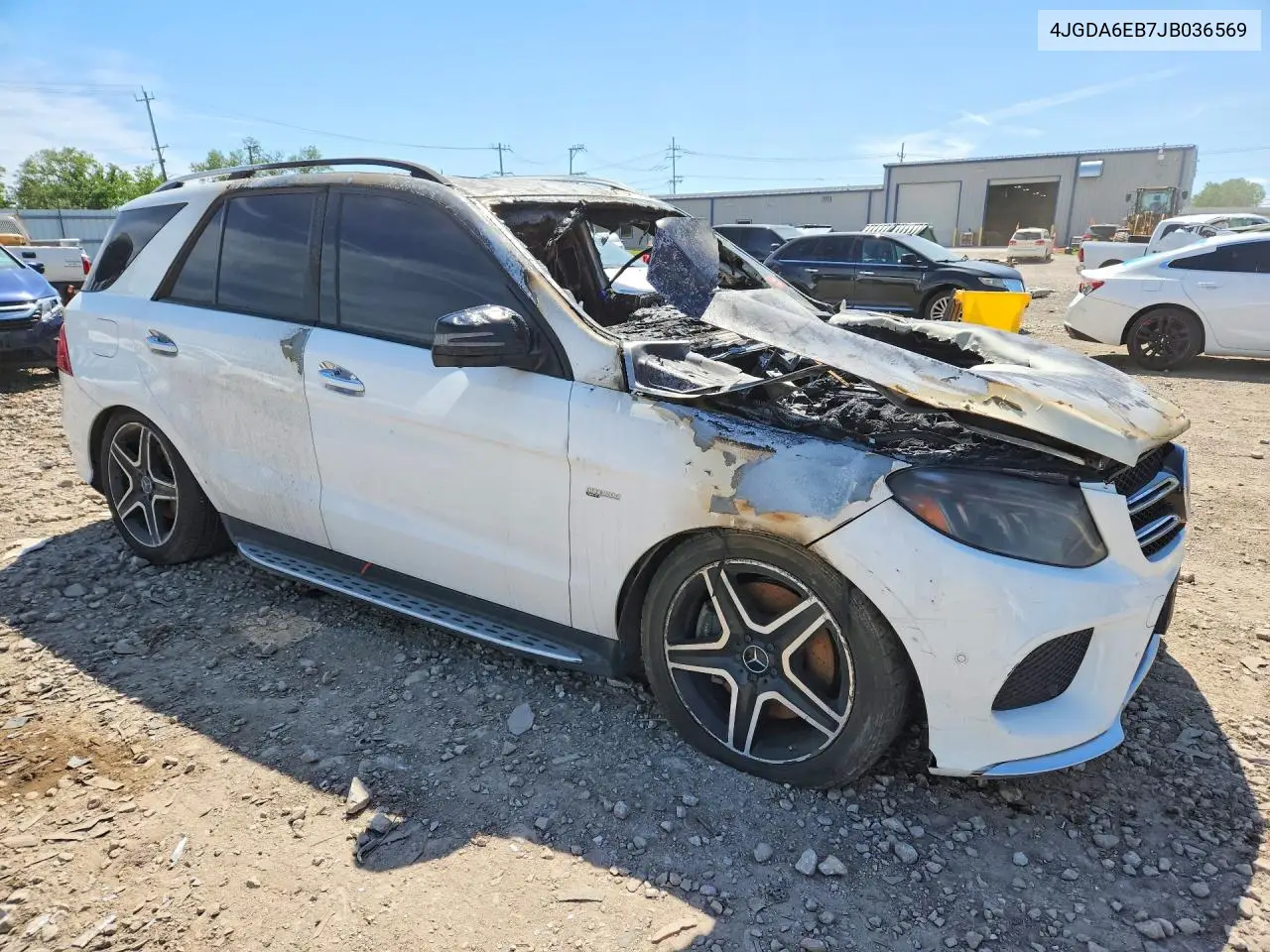 2018 Mercedes-Benz Gle 43 Amg VIN: 4JGDA6EB7JB036569 Lot: 54455786