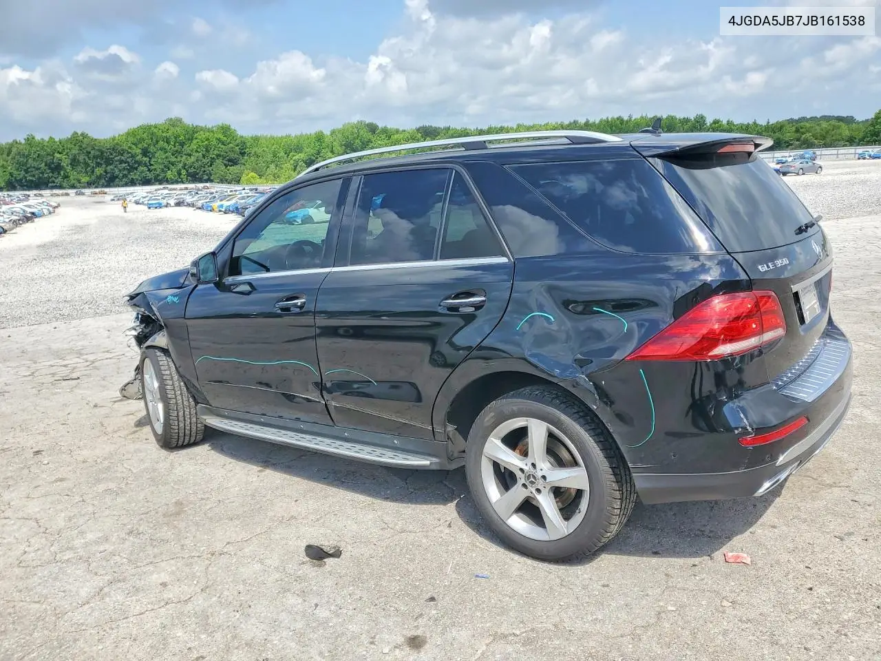 2018 Mercedes-Benz Gle 350 VIN: 4JGDA5JB7JB161538 Lot: 55624216