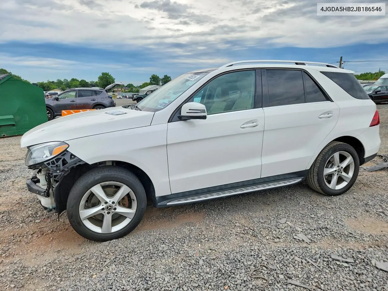 2018 Mercedes-Benz Gle 350 4Matic VIN: 4JGDA5HB2JB186546 Lot: 57485326