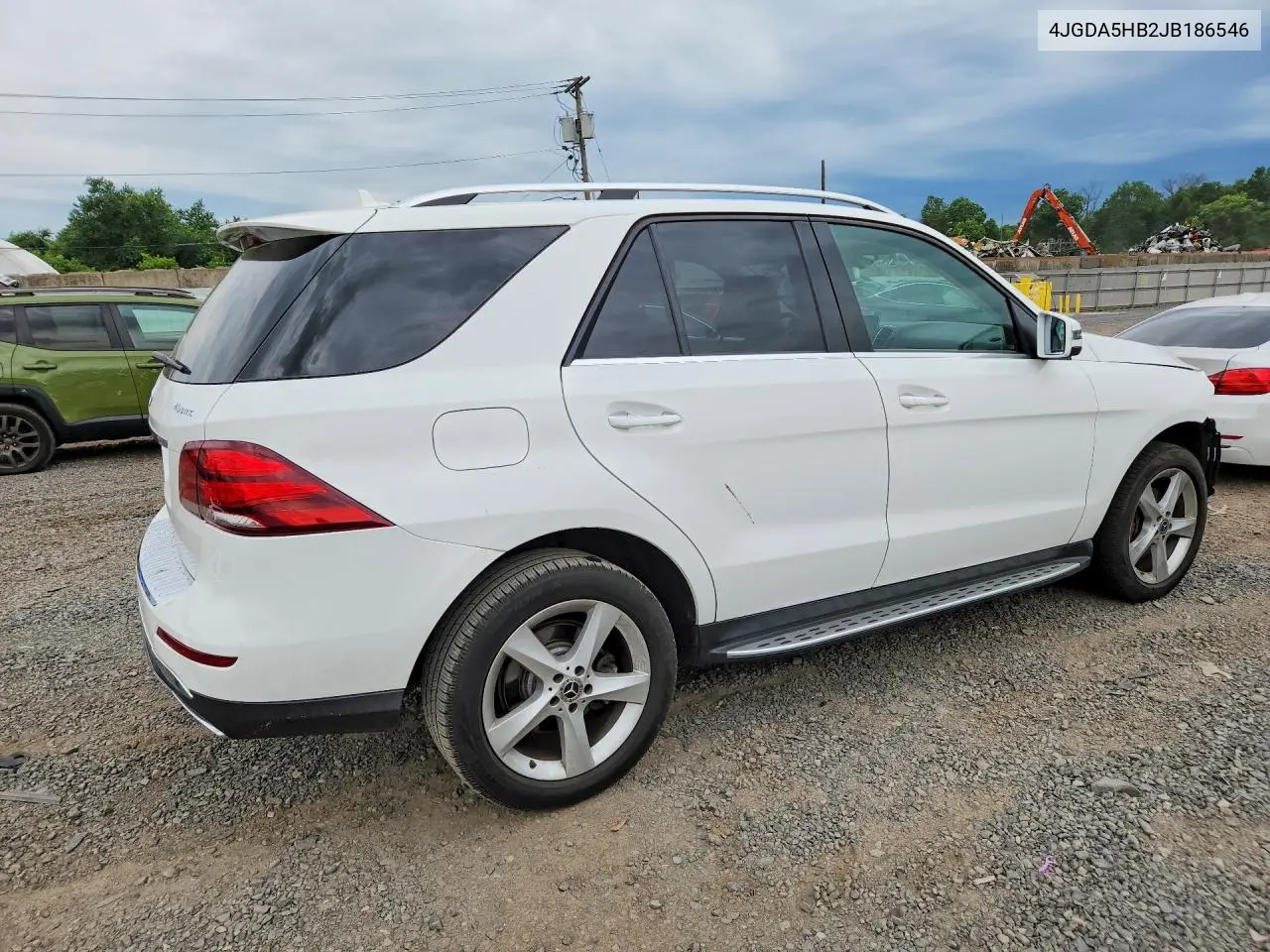 2018 Mercedes-Benz Gle 350 4Matic VIN: 4JGDA5HB2JB186546 Lot: 57485326