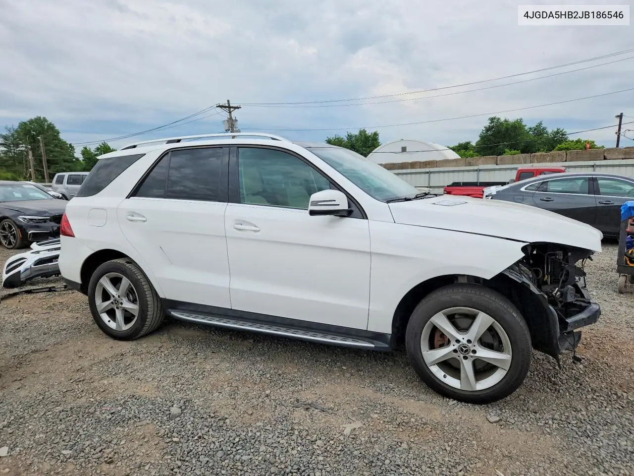 2018 Mercedes-Benz Gle 350 4Matic VIN: 4JGDA5HB2JB186546 Lot: 57485326