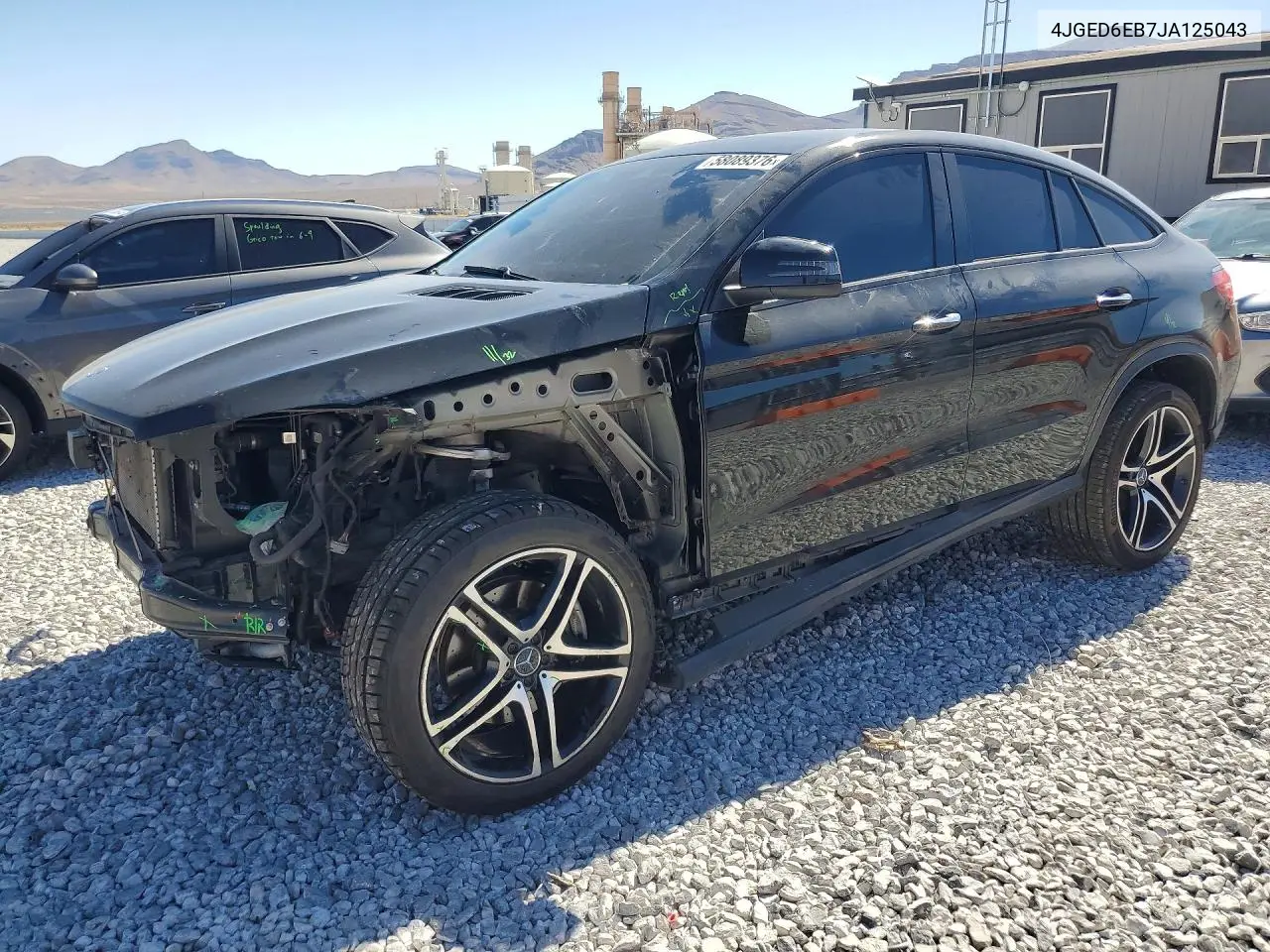 2018 Mercedes-Benz Gle Coupe 43 Amg VIN: 4JGED6EB7JA125043 Lot: 58089376