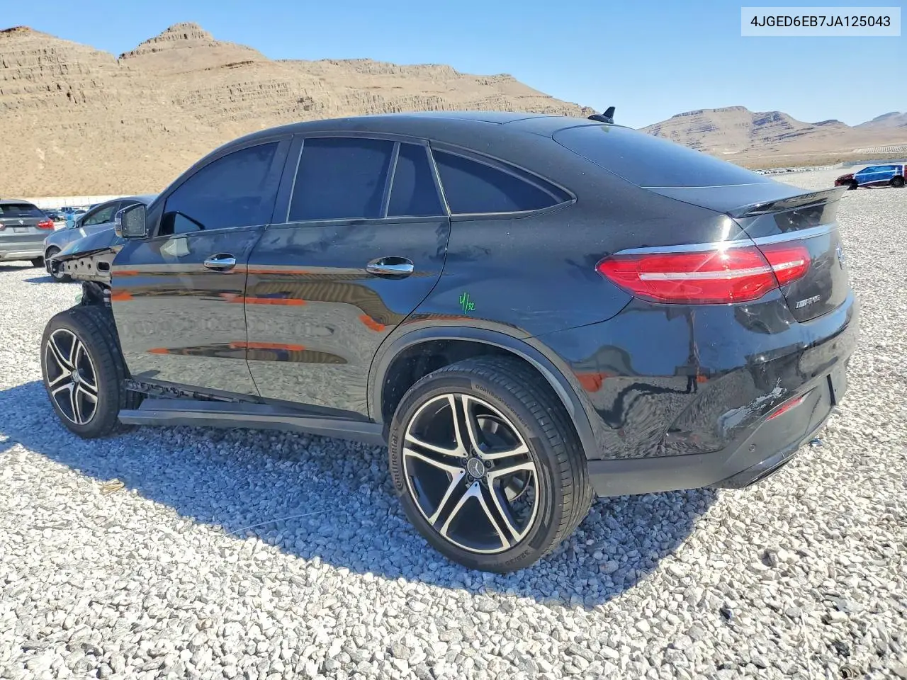 2018 Mercedes-Benz Gle Coupe 43 Amg VIN: 4JGED6EB7JA125043 Lot: 58089376