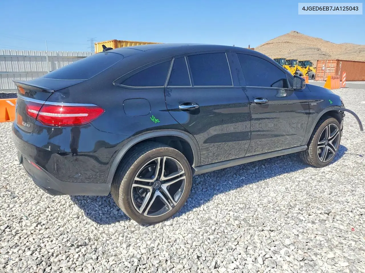 2018 Mercedes-Benz Gle Coupe 43 Amg VIN: 4JGED6EB7JA125043 Lot: 58089376