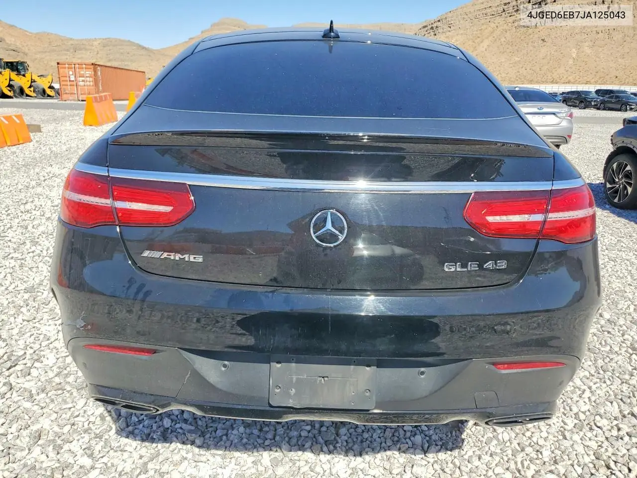 2018 Mercedes-Benz Gle Coupe 43 Amg VIN: 4JGED6EB7JA125043 Lot: 58089376