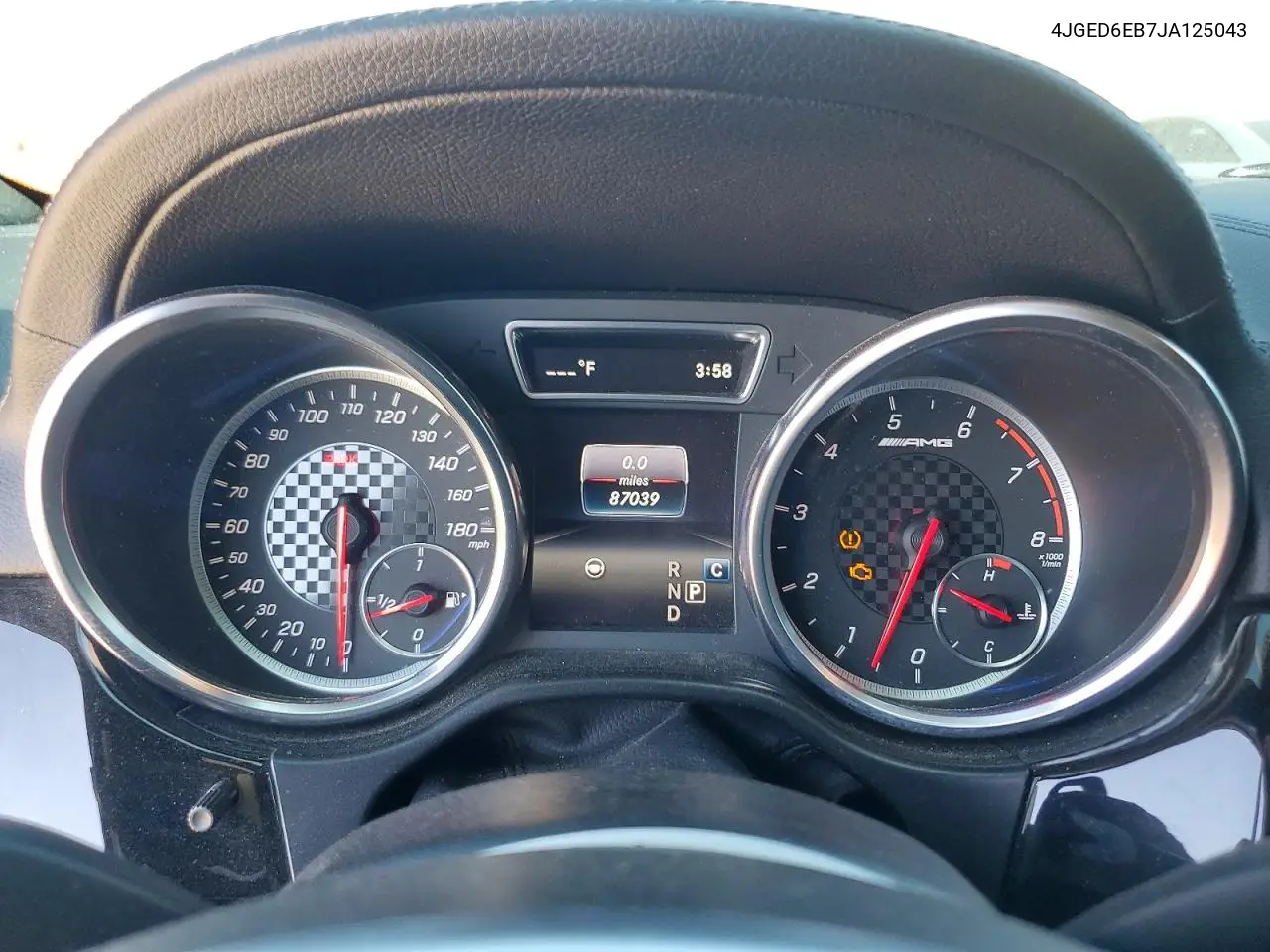 2018 Mercedes-Benz Gle Coupe 43 Amg VIN: 4JGED6EB7JA125043 Lot: 58089376