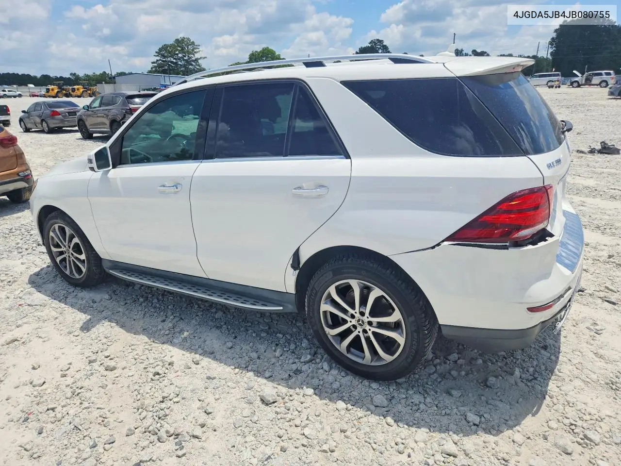 2018 Mercedes-Benz Gle 350 VIN: 4JGDA5JB4JB080755 Lot: 58261576