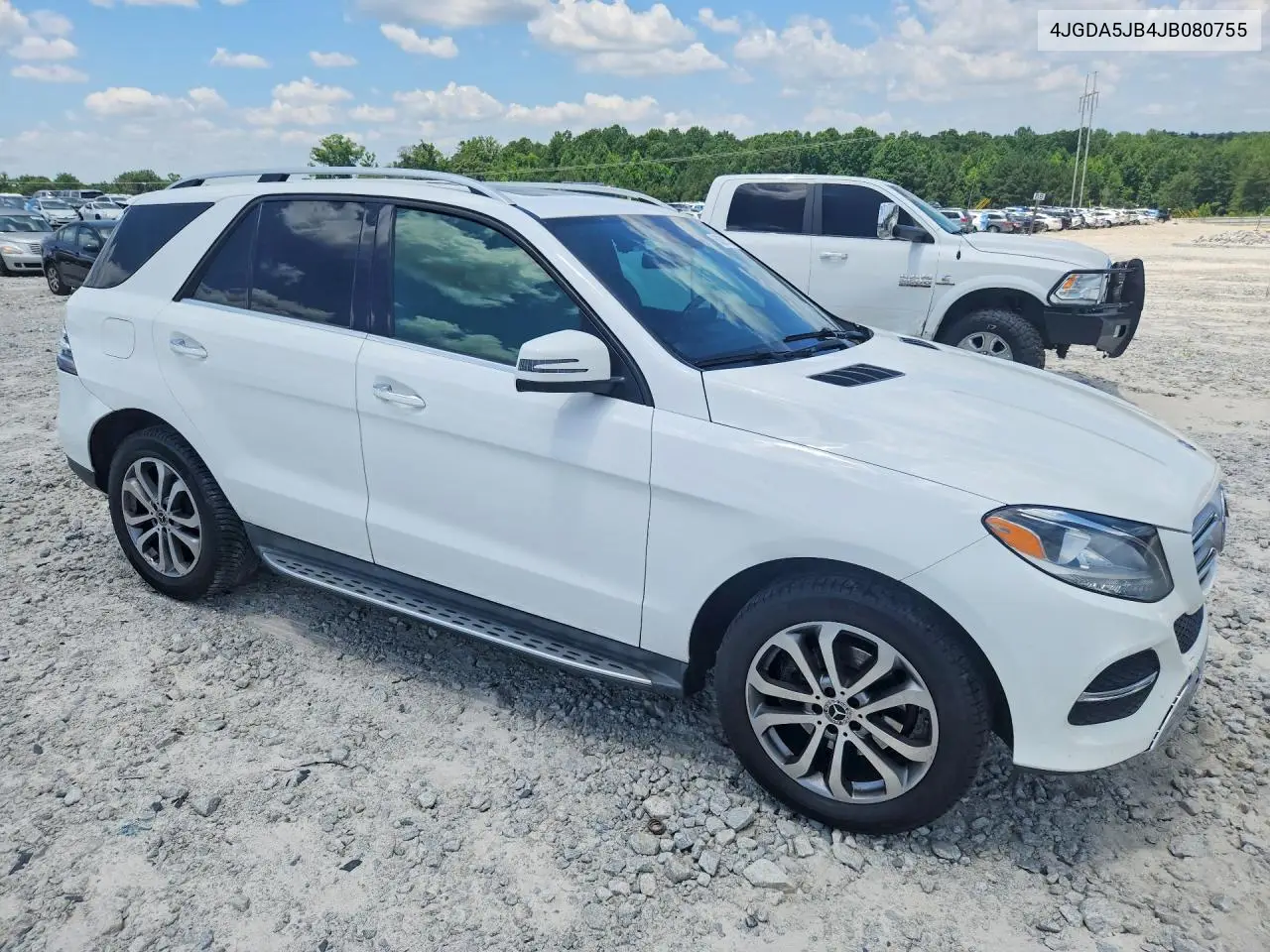 2018 Mercedes-Benz Gle 350 VIN: 4JGDA5JB4JB080755 Lot: 58261576