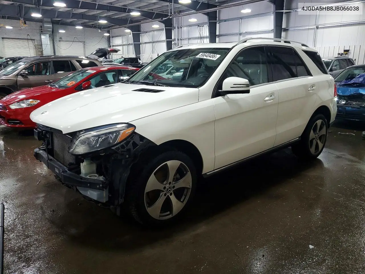 2018 Mercedes-Benz Gle 350 4Matic VIN: 4JGDA5HB8JB066038 Lot: 59640486