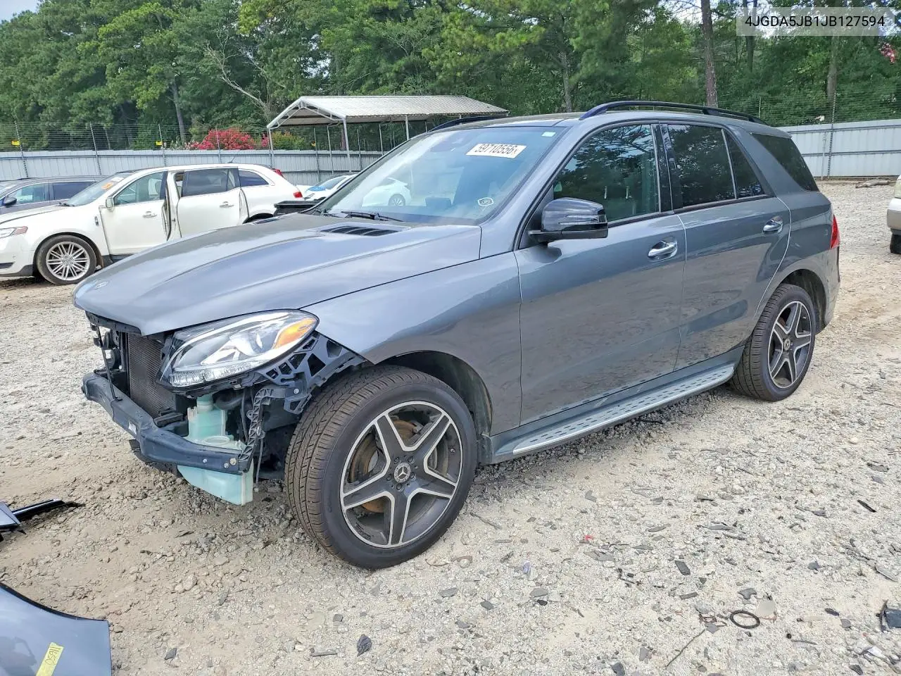 2018 Mercedes-Benz Gle 350 VIN: 4JGDA5JB1JB127594 Lot: 59710556
