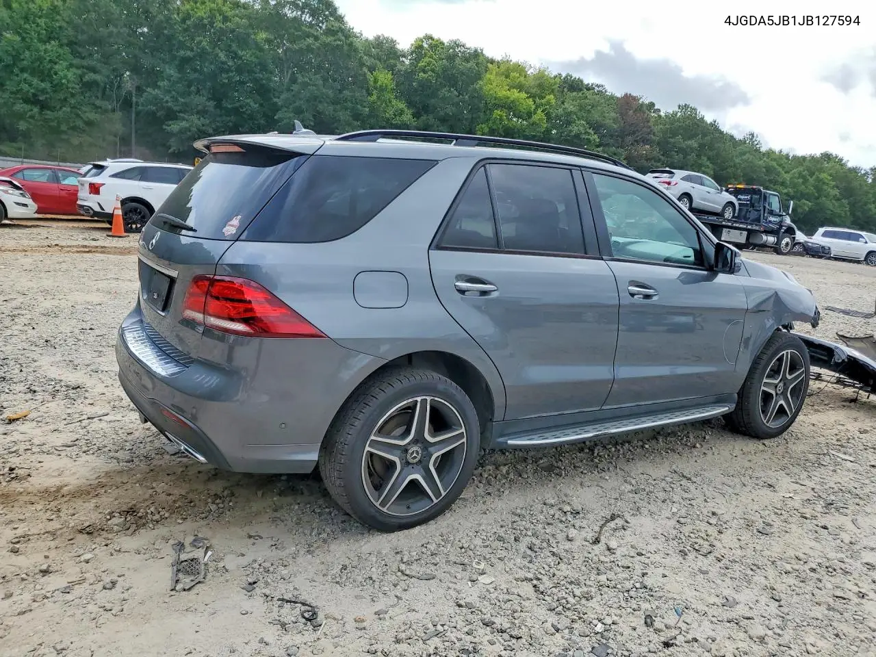 2018 Mercedes-Benz Gle 350 VIN: 4JGDA5JB1JB127594 Lot: 59710556