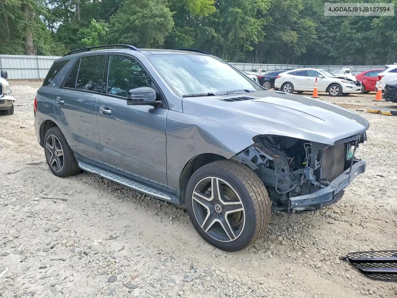 2018 Mercedes-Benz Gle 350 VIN: 4JGDA5JB1JB127594 Lot: 59710556