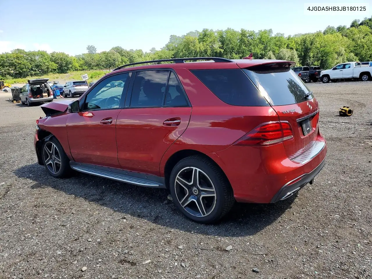 4JGDA5HB3JB180125 2018 Mercedes-Benz Gle 350 4Matic