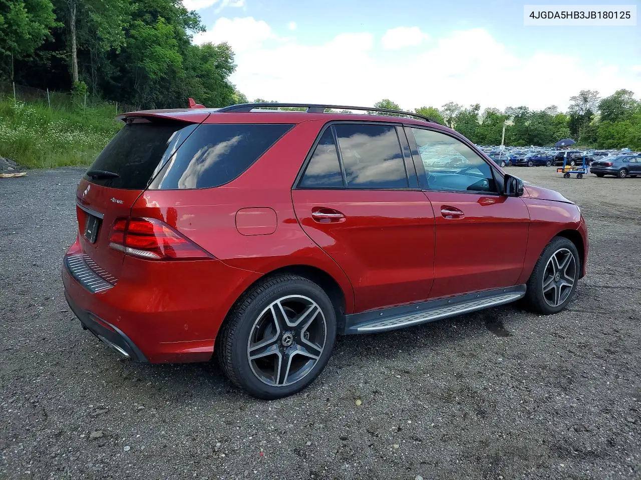 4JGDA5HB3JB180125 2018 Mercedes-Benz Gle 350 4Matic
