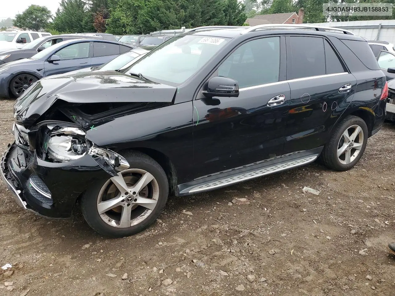 2018 Mercedes-Benz Gle 350 4Matic VIN: 4JGDA5HB3JB158853 Lot: 59871086